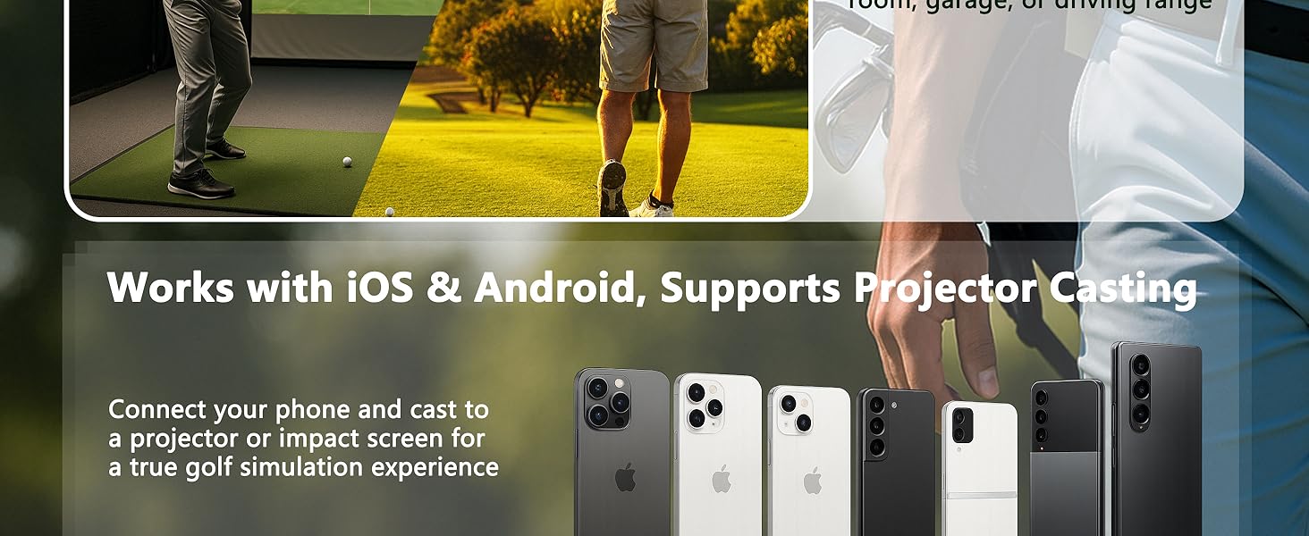 Golf Launch Monitor & Simulator