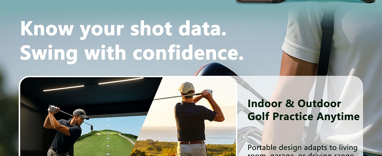 Golf Launch Monitor & Simulator