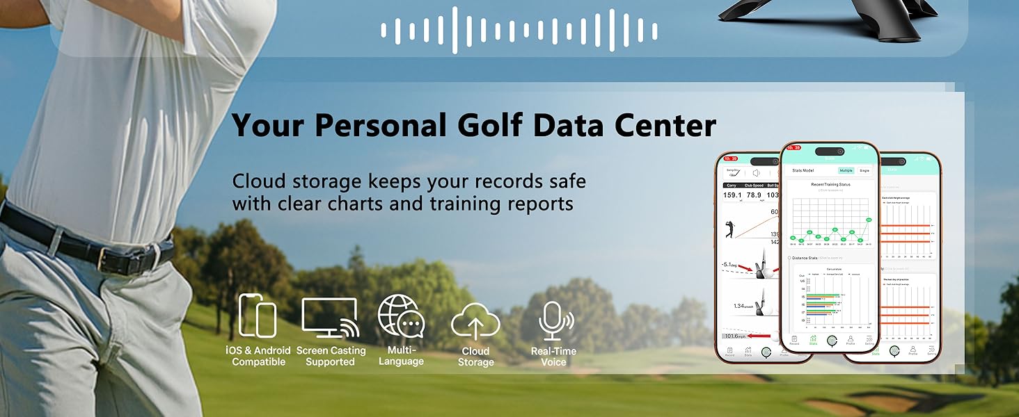 Golf Launch Monitor & Simulator