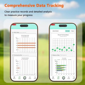 Golf Launch Monitor & Simulator: Portable Swing Analyzer for iOS/Android with Virtual Course, 3D Trajectory - Image 5