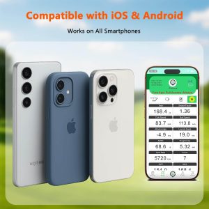 Golf Launch Monitor & Simulator: Portable Swing Analyzer for iOS/Android with Virtual Course, 3D Trajectory - Image 6